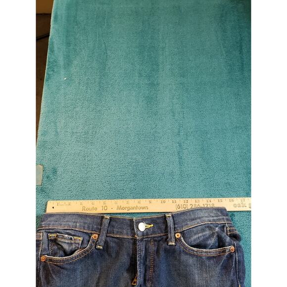 Lucky Brand Jeans Sz 4 Womens Blue Stretch Pants Ladies Mid Rise Zoe Bootcut - Picture 9 of 13